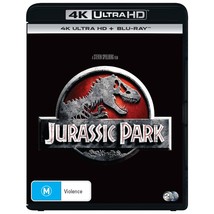 Jurassic Park 4K Ultra HD + Blu-ray | Steven Spielberg&#39;s | Region Free - £21.14 GBP