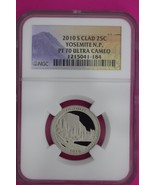 2010 S PR 70 Clad Yosemite Parks Quarter PCGS Certified Authentic Genuin... - $26.99
