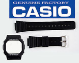 Genuine Casio DW-5600E-1  Watch Band STRAP &amp; Bezel Watch Band Set DW5600... - £36.04 GBP