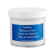 FloraCraft Diamond Dust Glitter Plastic Jar, 14-Ounce  - $80.00