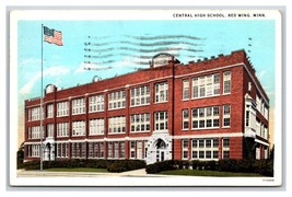 Central High School Red Wing Minnesota MN WB Postcard W6 - £2.64 GBP