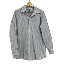 Tommy Hilfiger shirt Medium 15 32/33 mens striped ithaca long sleeve button down - £17.03 GBP