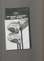 Big Bertha Steelhead Metal Woods (VHS) - £4.74 GBP