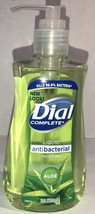 NEW DIAL COMPLETE ALOE LIQUID HAND SOAP WASH ANTIBACTERIA 7.5OZ GREEN SH... - $3.94