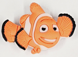 Clown Fish Waving Multicolor Cartoon Shoe Charm Great Gift Idea Cool Ocean Theme - £1.45 GBP