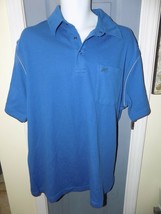 Target Bullseye Blue Short Sleeve Polo Size 3XL Men&#39;s EUC - $33.25