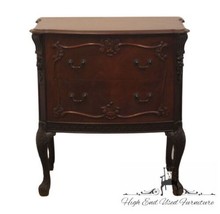 VINTAGE ANTIQUE Flame Mahogany Traditional Victorian Style 30&quot; Lowboy / Night... - £786.62 GBP