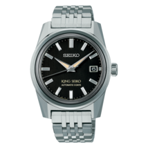 King Seiko Charcoal Suit Full SS Automatic 38.3 MM Watch SPB387J1 - $1,235.00