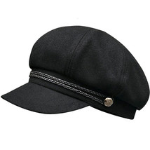 Adult Winter Big Size  Hat Men Fitted Beret Cap Girl Fashion Felt Newsboy Hats 5 - £151.52 GBP