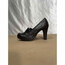 Vintage Y2K Unionbay Sz 6 Block Chunky Heel Loafer Pumps Shoes - £27.65 GBP
