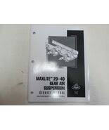 2007 Mack Trucks Maxlite 20-40 Rear Suspension Air Service Manual Repair... - $898.67 MXN