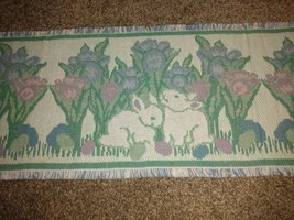 Spring Centerpiece Tablecloths Dining Table Cloth Center Cover Easter - £7.90 GBP