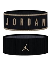Nike Air Jordan Winter Reversible Men Headband Jumpman Black/Tan 129862 One Size - £14.09 GBP
