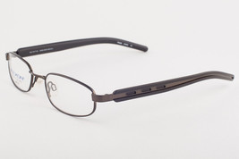 FLEXON Bridge 475 201 Dark Shiny Brown Eyeglasses 49mm Marchon - $49.16