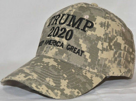 DONALD TRUMP 2020 Digital CAMO HAT Keep America Great NEW - £7.03 GBP