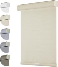 Persilux Window Blinds Cordless Free-Stop 100% Blackout (34.5&quot; W x 64&quot; H... - $878.18 MXN