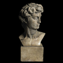 David by Michelangelo bust Replica Reproduction - £146.40 GBP