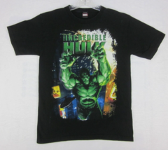 The Incredible Hulk Boys T-Shirt (L  14/16) Marvel Graphic Print 100% Cotton - £7.03 GBP