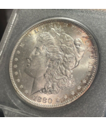 1880-P AU Morgan MC Silver Dollar   Morgan Dollar - €89,04 EUR