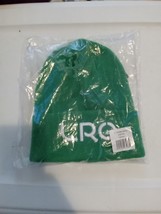 Lrg Men Knit Green Beanie Nwt - £12.62 GBP