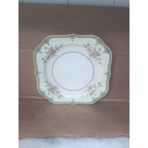 Noritake N406 Square Salad Plate 7.75&quot;, Hand Painted Plate, Vintage Dini... - £7.63 GBP