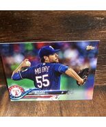 2018 Topps Update Series Baseball Matt Moore Gold Parallel /2018 US147 Rangers - $0.98