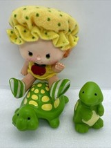 Vintage 1979 Apple Dumpling Doll With 2 Turtles Strawberry Shortcake Vintage - £27.76 GBP