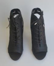 Sam Edelman Womens Shoes Heels Sandals Lace Up Black Rocco Size 8.5 M / ... - $59.35