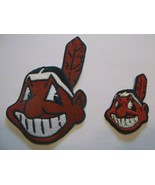 Cleveland Indians Embroidered Patches~2 Versions~Iron or Sew On~MLB~FREE US Mail - £2.33 GBP