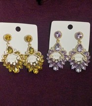 Vintage Design Chandelier Crystal Earrings - £11.00 GBP