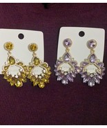 Vintage Design Chandelier Crystal Earrings - £11.01 GBP