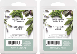 Better Homes and Gardens Scented Wax Cubes 2.5oz 2-Pack (Kitchen Herb) - £9.38 GBP
