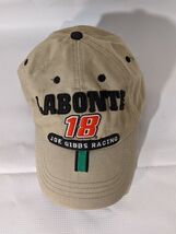 Bobby Labonte 18 Hat Cap NASCAR Khaki Interstate Batteries One Size Thro... - €11,60 EUR