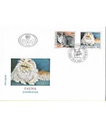 FDC 1992 Fauna Yugoslavia Cats Pets Vintage Stamps Postal History - £3.20 GBP