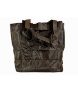 Lightweight Folding Shopping Tote, Black Bag w/Black Bottom, 16&quot;x16&quot;x4&quot;,... - $148.06 MXN
