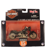 Maisto 1:18 Harley-Davidson Series 15 2000 FLSTF Street Stalker Motorcycle - €32,76 EUR