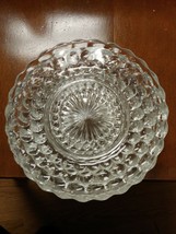 Vntg. Anchor Hocking 1940s Bubble Clear Bread, Cake, Pie, Dessert Plate ... - $7.99