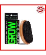 Advanced GROW Boar Bristle Beard Brush - Exfoliate, Moisturize, and Stim... - $46.37 CAD