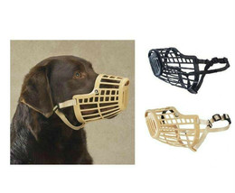 BASKET MUZZLES for DOGS - 7 Sizes &amp; 2 Colors Available Low Prices Vet Se... - $11.98+