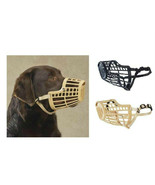 BASKET MUZZLES for DOGS - 7 Sizes &amp; 2 Colors Available Low Prices Vet Se... - $11.98+