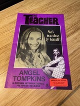 1974 The Teacher Movie Poster Press Kit Vintage Cinema KG Angel Tompkins - £38.83 GBP