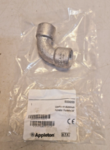 Appleton 3/4" Npt Aluminum Female-Female Elbow 500055 | 500055001 | 1250... - $34.19