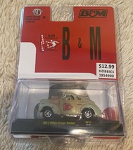 1941 Willys Coupe Gasser B &amp; M Automotive HE Gasser 1/64 M2 Machines 316... - $12.86