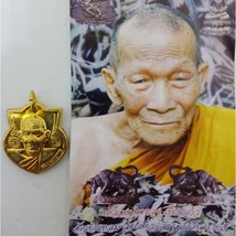 Thai Powerfull Amulet Rian Naa Taanlek Strong for Life Pendant by LPoo K... - $58.88