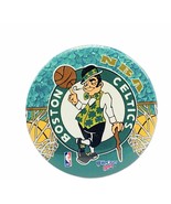 Sports pin button vtg NBA basketball pinback Boston Celtics Larry Bird P... - £15.46 GBP