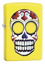 Sugar Skull Lemon Matte Pocket Lighter, One Size (2001460) - £22.87 GBP