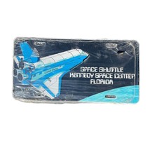 Space Shuttle Kennedy Space Center Florida Booster License Plate Vintage NASA FL - £26.86 GBP