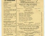 Prizer&#39;s Hungarian Kosher Restaurant Menu Turk St San Francisco Californ... - $126.72