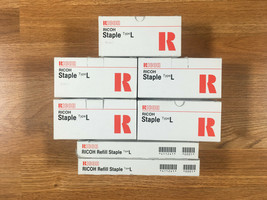 Lot of 7 Genuine Ricoh Type L Staple 411240 Refill Staple 411241 Same Day Ship - £104.38 GBP