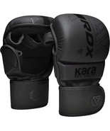 RDX MMA Gloves Sparring Grappling, Hybrid Open Palm Martial Arts Mitts M... - $154.41 CAD